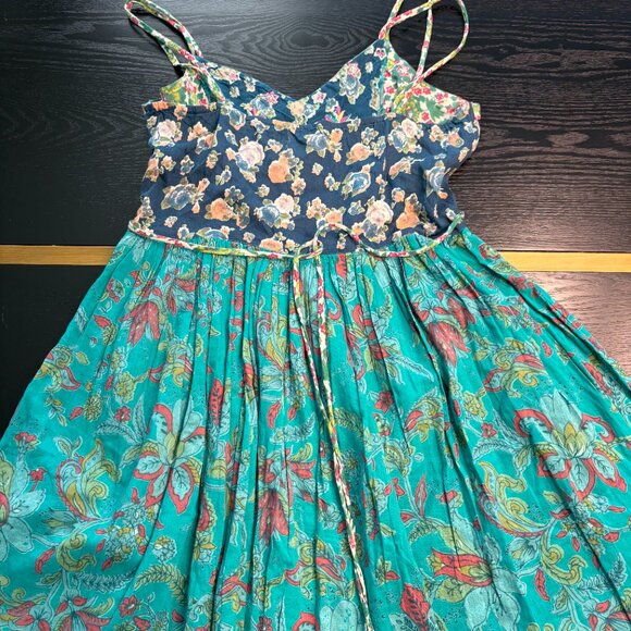 Patrons of Peace Boho Floral Spaghetti Strap Dress Size Small EUC - Picture 8 of 8